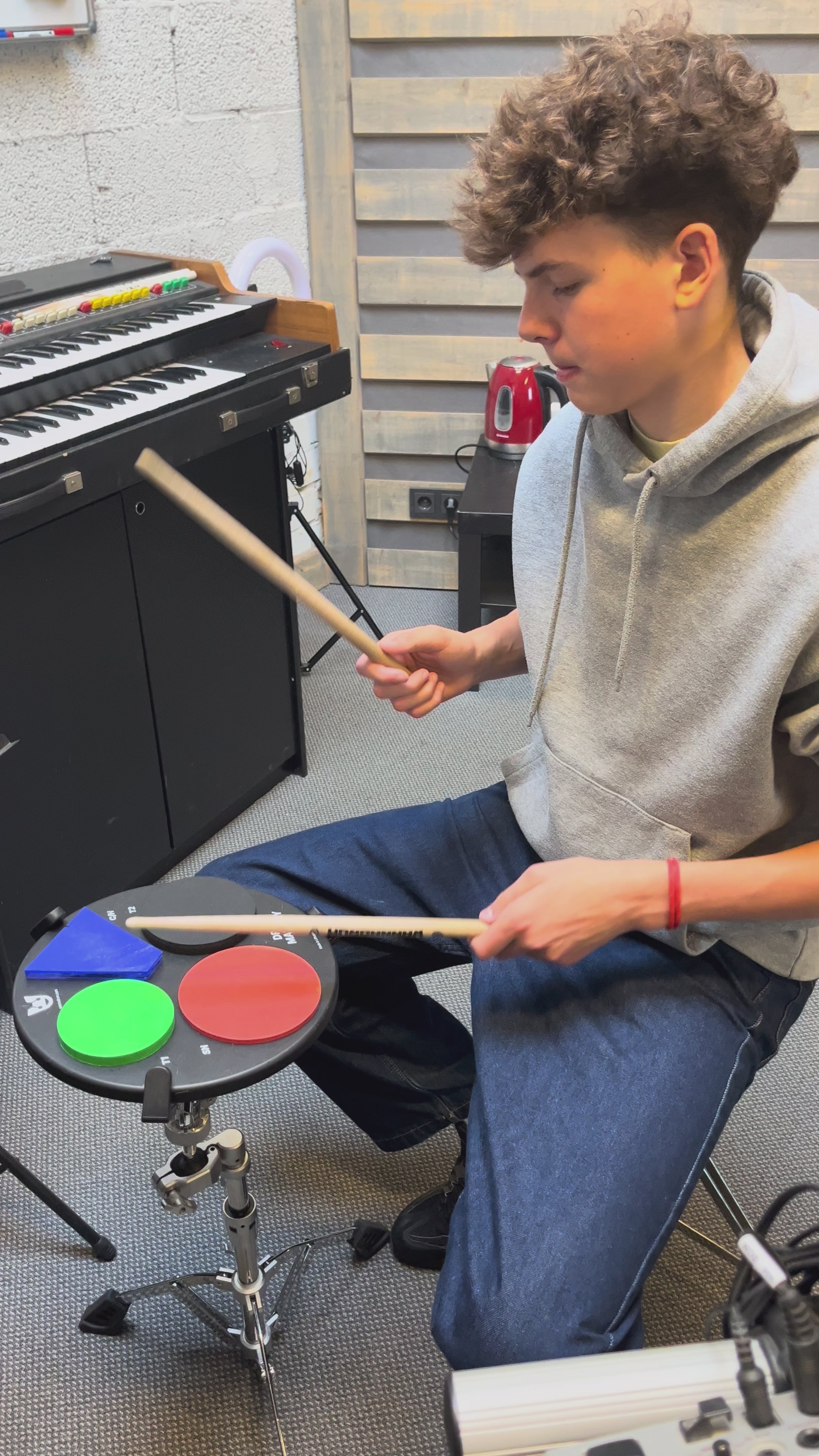 Drum Mastery System: Practice Pad + Gamified Drumming App